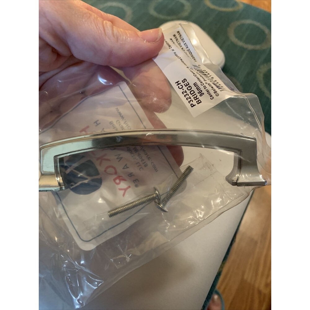 P3232-CH-Bridge's Collection Pull 3.77 Inch (96mm) Chrome ...